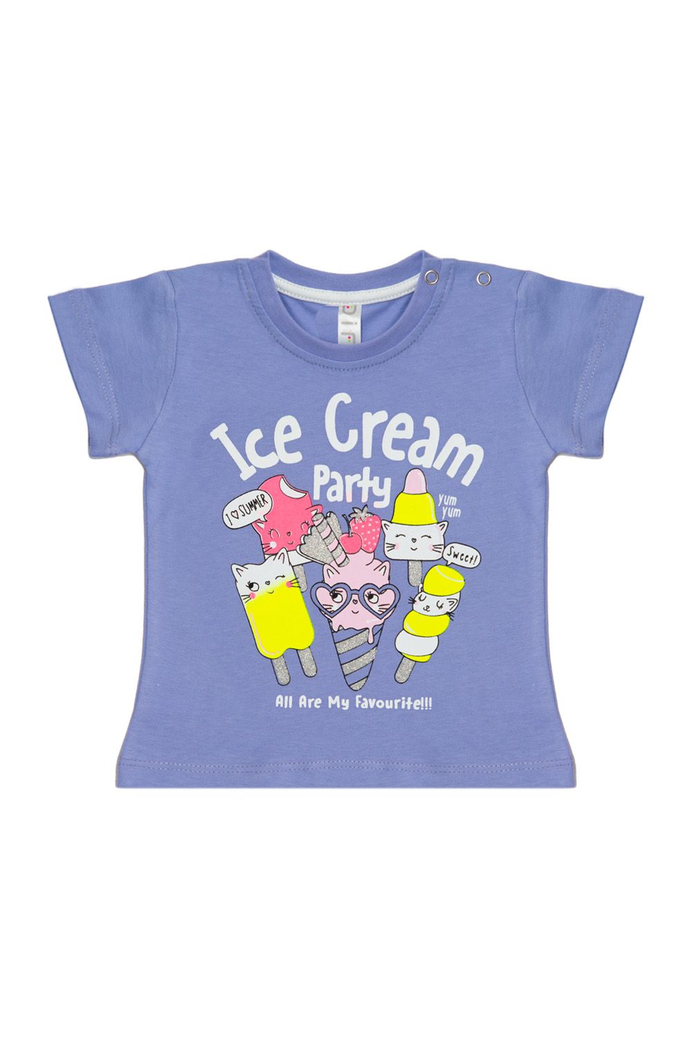 T-shirt Baby Ice Cream Party