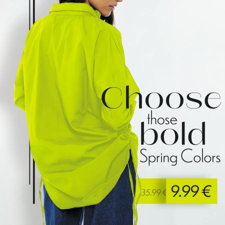 🟢 Αυτή τη σεζόν τόλμησε χρώμα! 
#Anyoffer Φόρεμα Πουκάμισο με Σούρες στο Πλάι -60% | MONO 9.99€

-Mε κορδόνια στο πλάι για να σουρώνει.
-Φοριέται με bottom αλλά & σκέτο.

Απόκτησέ το στο ⚫ https://shorturl.at/ensC9

𝗔𝗻𝘆One | 𝗔𝗻𝘆Where | 𝗔𝗻𝘆kind
#Anykind #fashion #alldaywear #eshop #anyone #anywhere #anybody #eshop #clothes #feminine #shirts #sales #offers