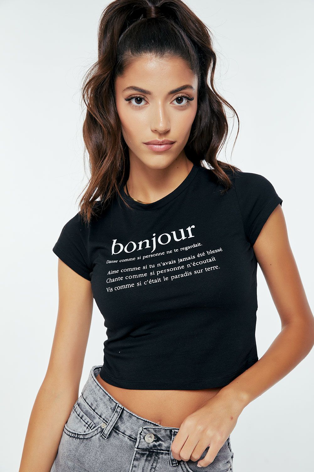 Μπλούζα Βαμβακερή Bonjour